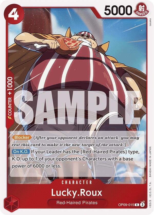Lucky.Roux - Rare - Foil - OP09-015