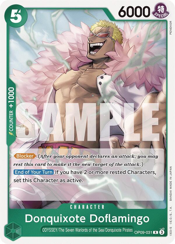 Donquixote Doflamingo - Rare - Foil - OP09-031