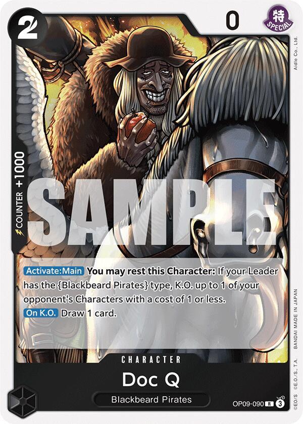 Doc Q - Rare - Foil - OP09-090