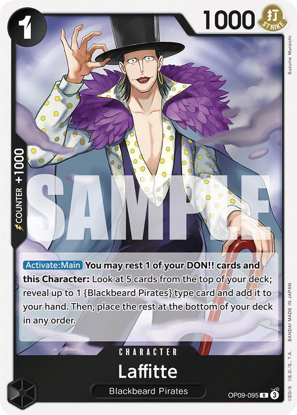 Laffitte - Rare - Foil - OP09-095