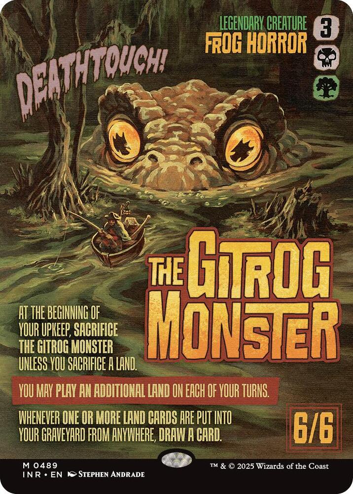 The Gitrog Monster (Showcase) - Foil - Mythic - 0489
