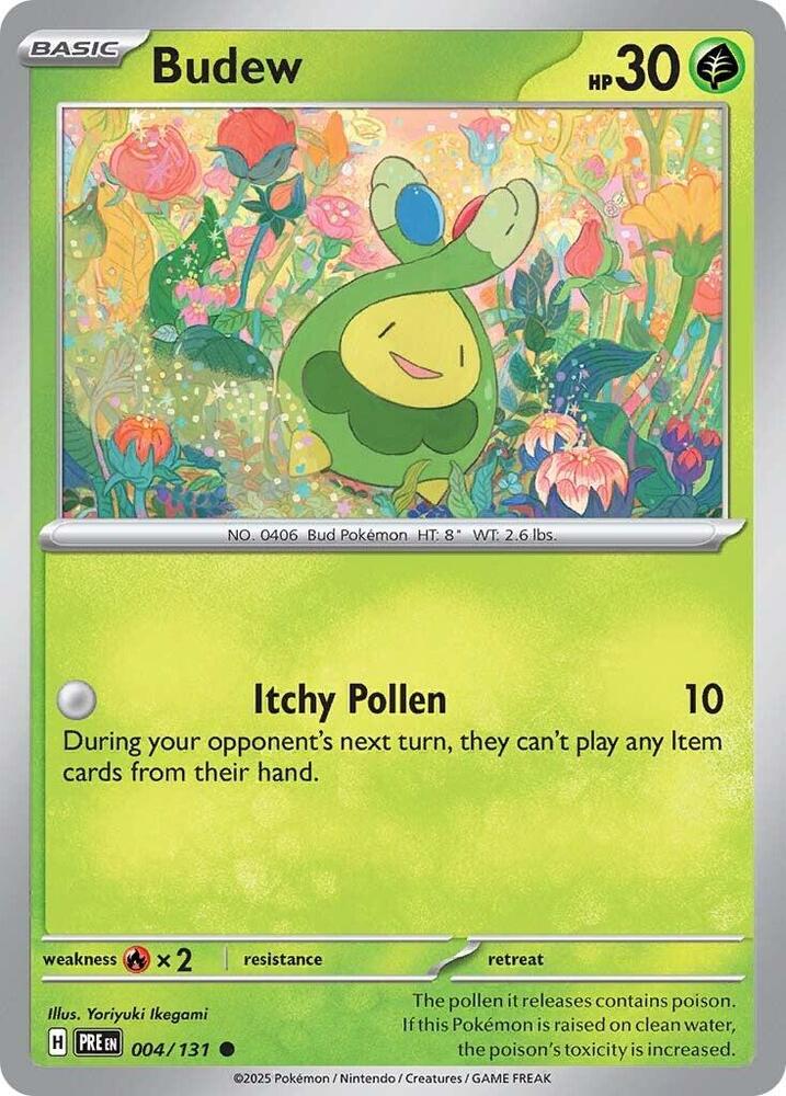 Budew - Reverse Foil - 004/131 PRE