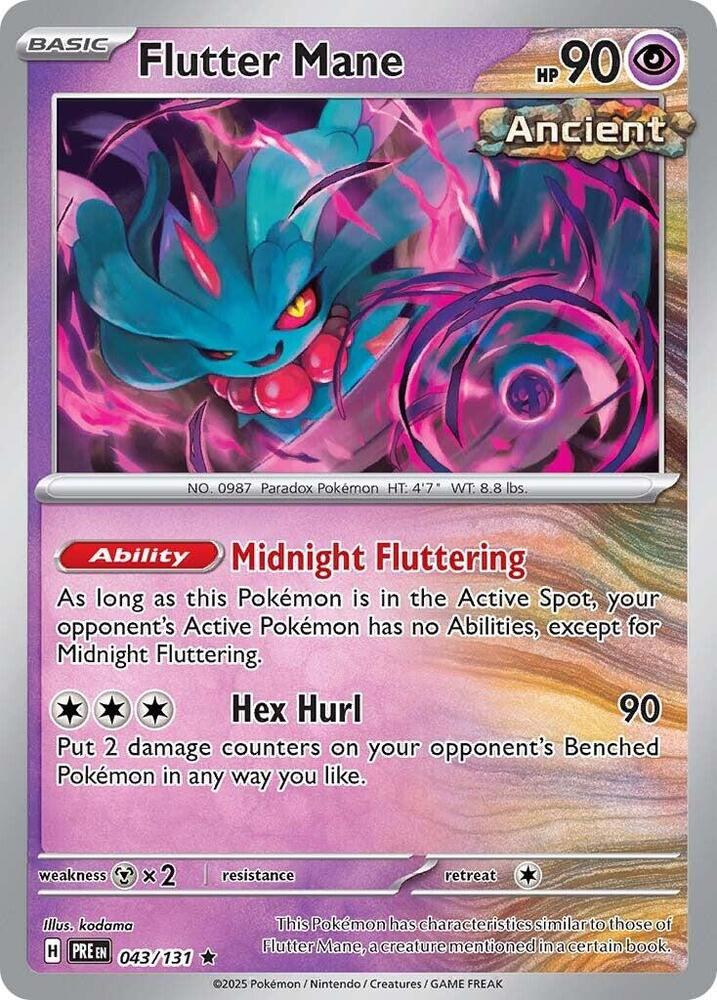 Flutter Mane - Holofoil - 043/131