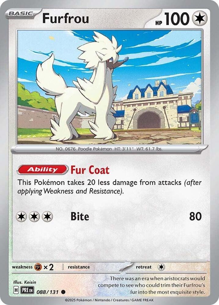 Furfrou - Common - Reverse Foil - PRE EN - 088/131
