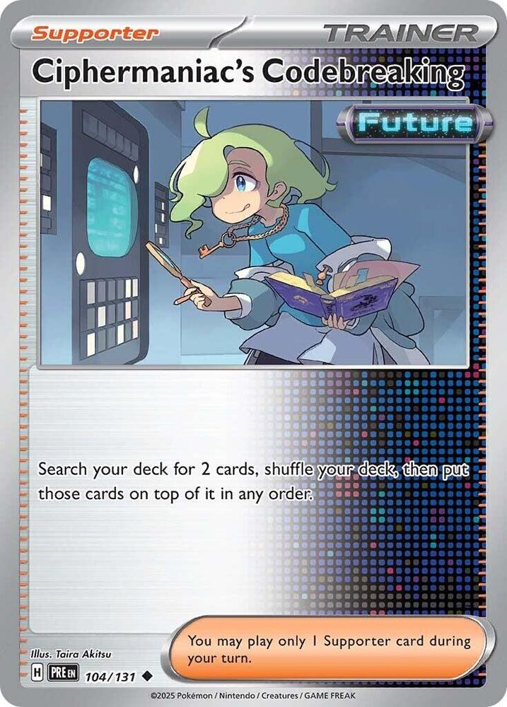 Ciphermaniac's Codebreaking - Reverse Holofoil - 104/131