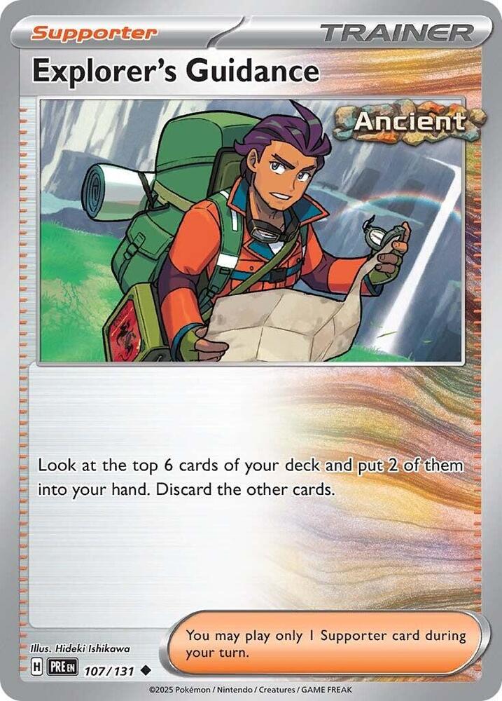 Explorer's Guidance - Reverse Holofoil - 107/131