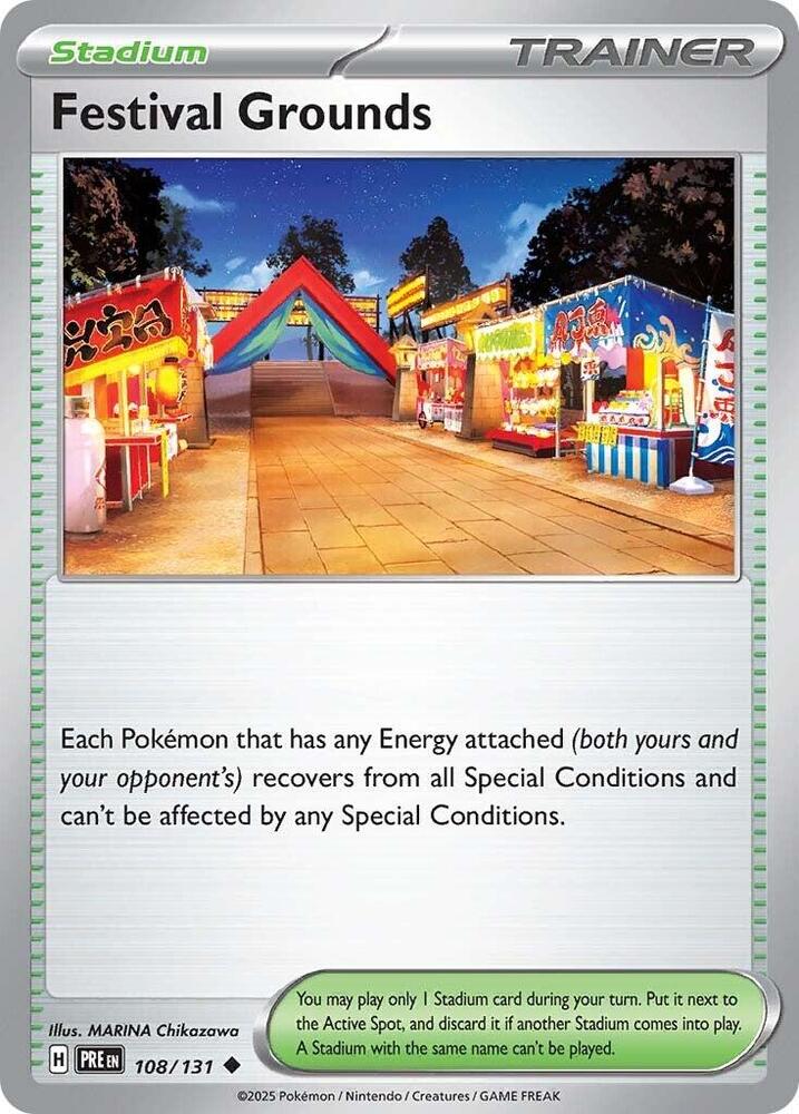 Festival Grounds - Reverse Holofoil - 108/131