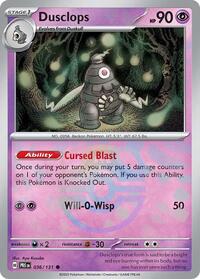 Dusclops - 036/131 (Master Ball Pattern Holofoil)