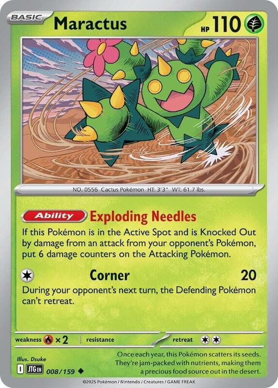 Maractus - Reverse Foil - Uncommon - 008/159
