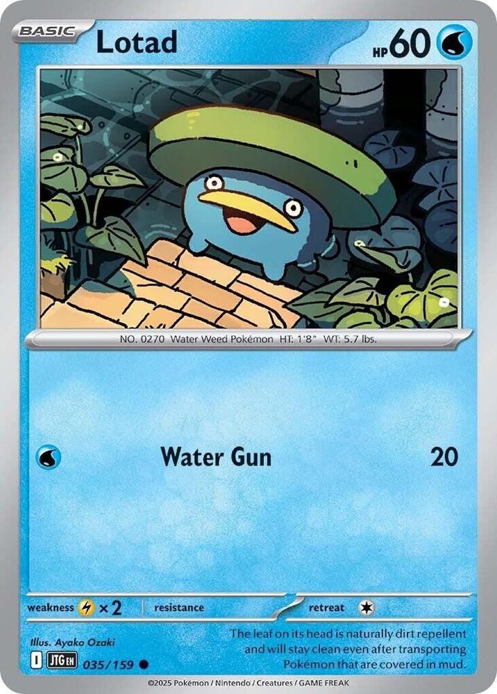 Lotad - Reverse Holo - Common - 035/159