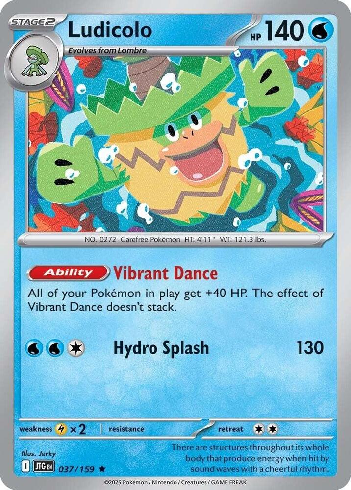 Ludicolo - Holofoil - Rare - 037/159