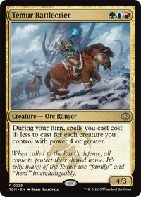 Temur Battlecrier - Non-Foil - 0228