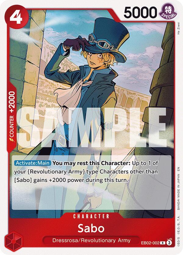 Sabo - Rare - Foil - EB02-002