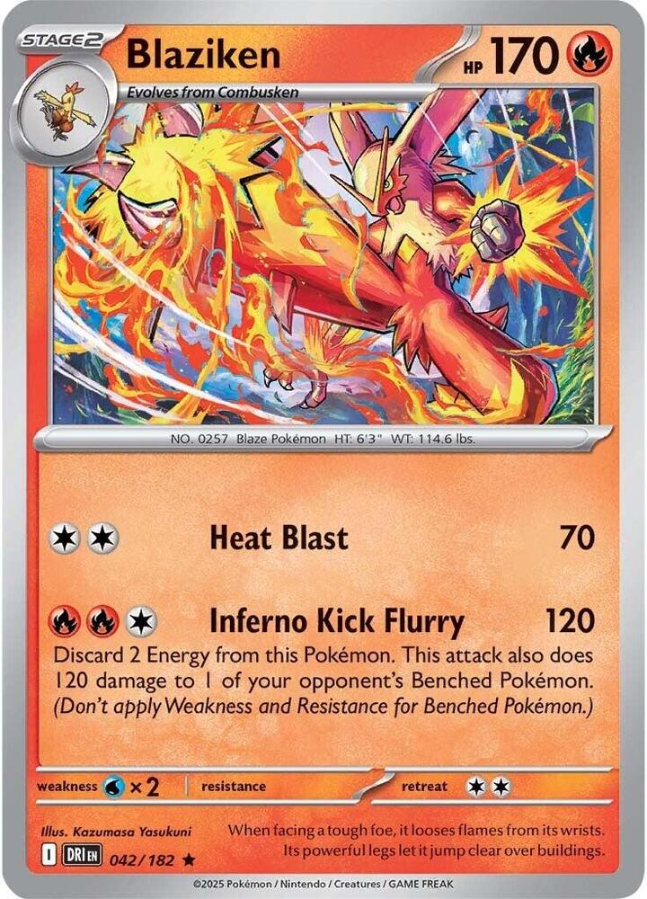Blaziken - Holofoil - 042/182