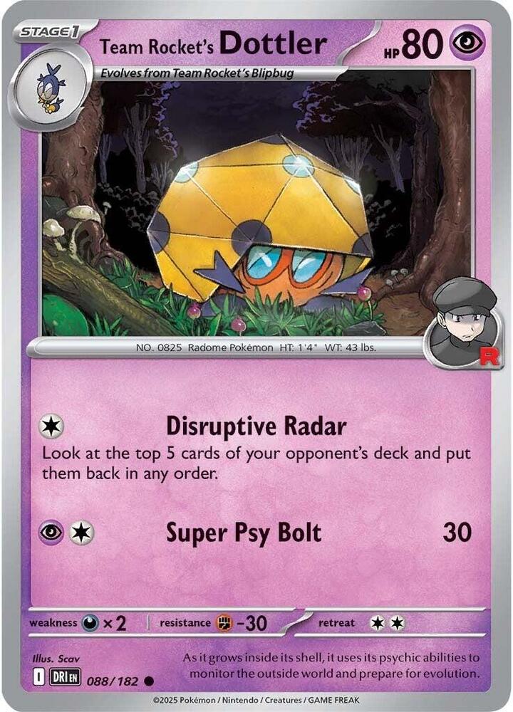 Team Rocket's Dottler - SV10