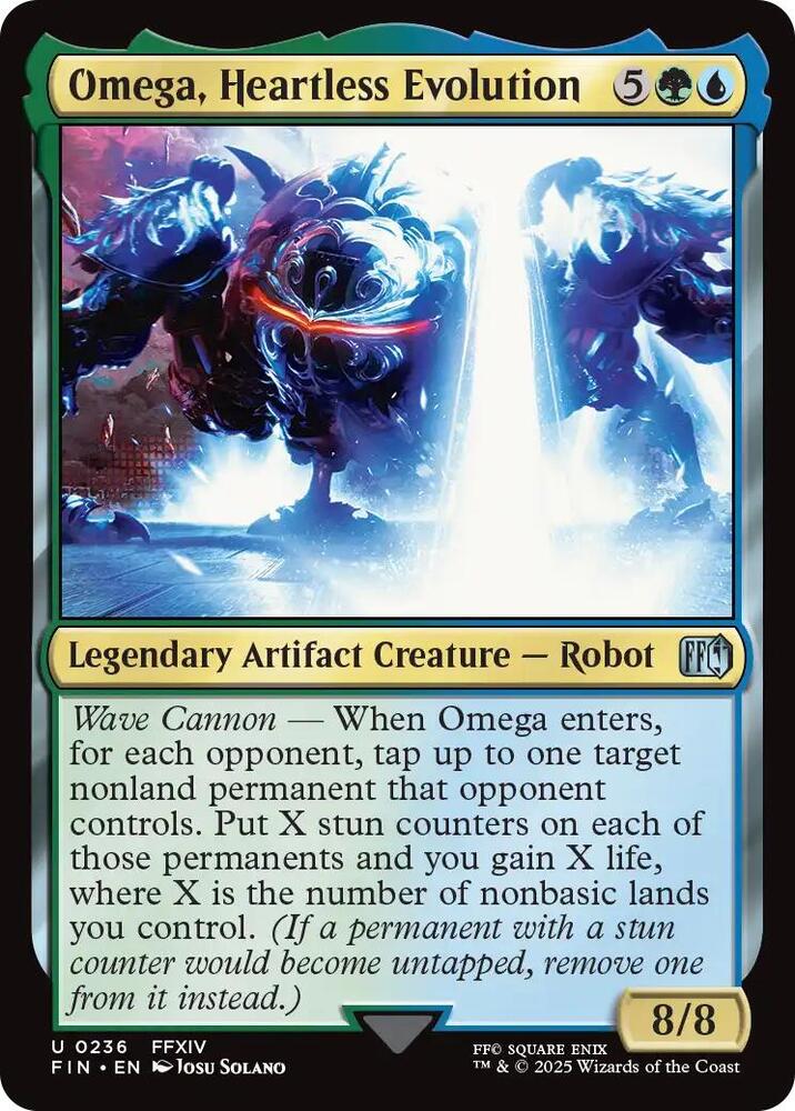 Omega, Heartless Evolution (Foil) - Uncommon - FIN - 0236