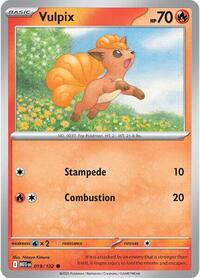 Vulpix 019/132 Reverse Holo