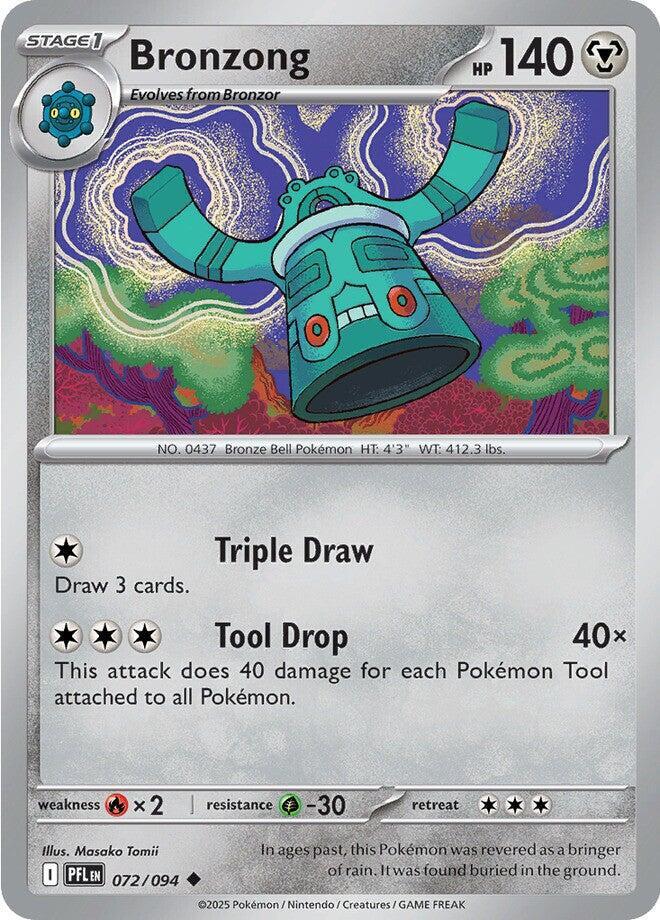 Bronzong - Reverse Holofoil - 072/094