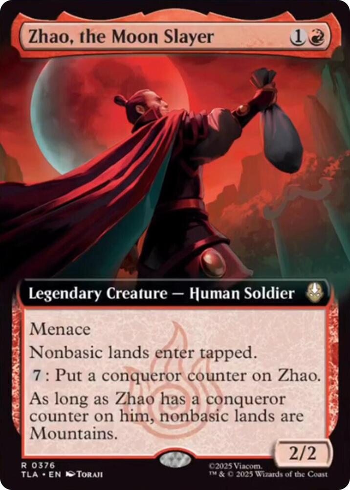 Zhao, the Moon Slayer (Extended Art) - Foil - 0376