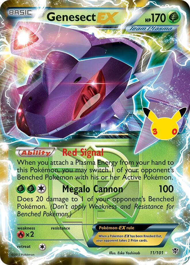 Genesect EX (Team Plasma) - Classic Collection - 11/101