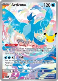 Articuno - 132/128 (Holofoil 30th Celebration)
