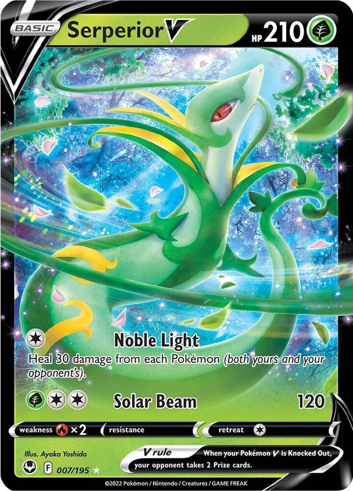 Serperior V - SWSH12: Silver Tempest (SWSH12) 007/195