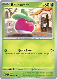 Bounsweet - Reverse Foil - 008/182