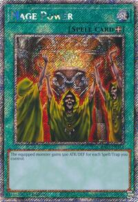 Mage Power - RA03-EN113 (Platinum Secret Rare)