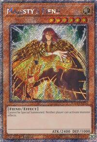 Majesty's Fiend - RA04-EN216 (Platinum Secret Rare)