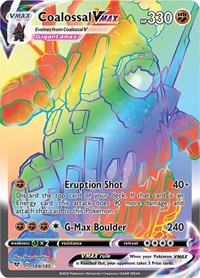 Coalossal Vmax - Holofoil - 189/185
