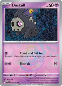 Duskull (Master Ball Pattern) - 035/131