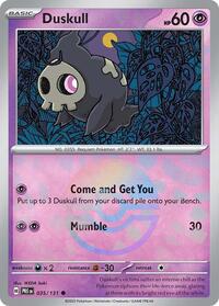 Duskull (Poke Ball Pattern) - 035/131