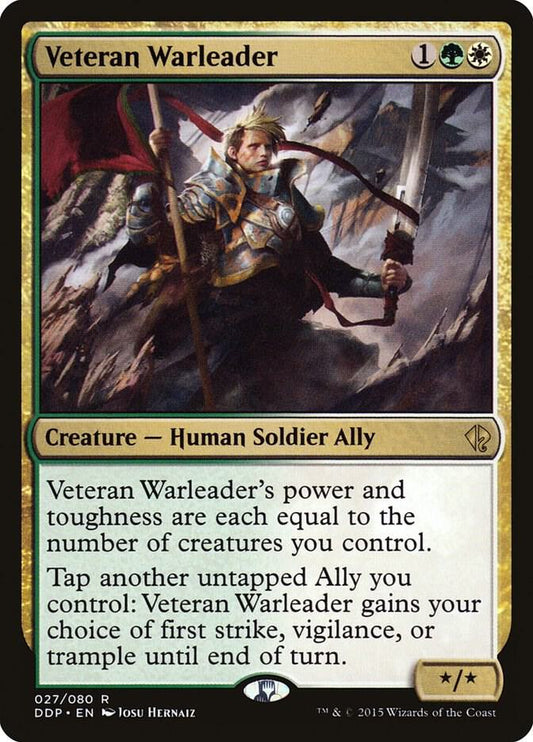 Veteran Warleader - Rare - 027/080