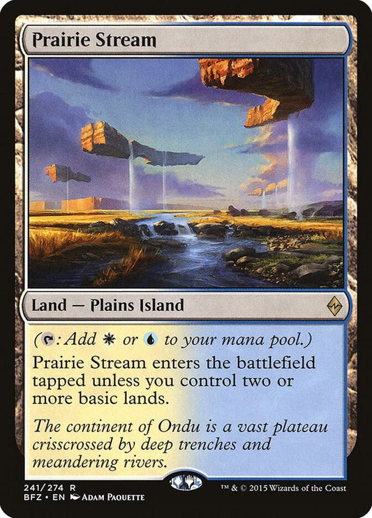 Prairie Stream - Rare - 241/274