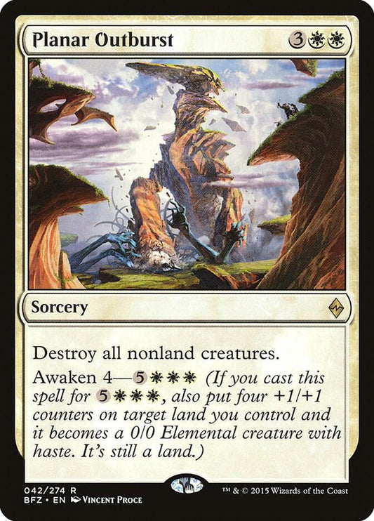Planar Outburst - Rare - 042/274