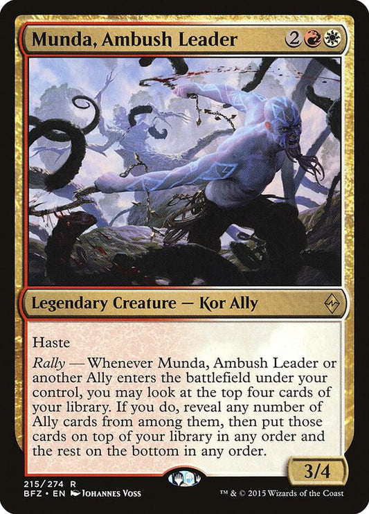 Munda, Ambush Leader - Rare - 215/274