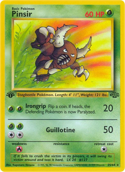 Pinsir - Nonfoil Unlimited - 25/64