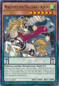 Majespecter Unicorn - Kirin - Rare - 1st Edition - DOCS-EN029