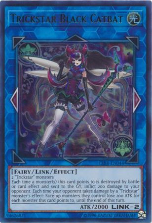 Trickstar Black Catbat - Ultra Rare -Unlimited - CIBR-EN044