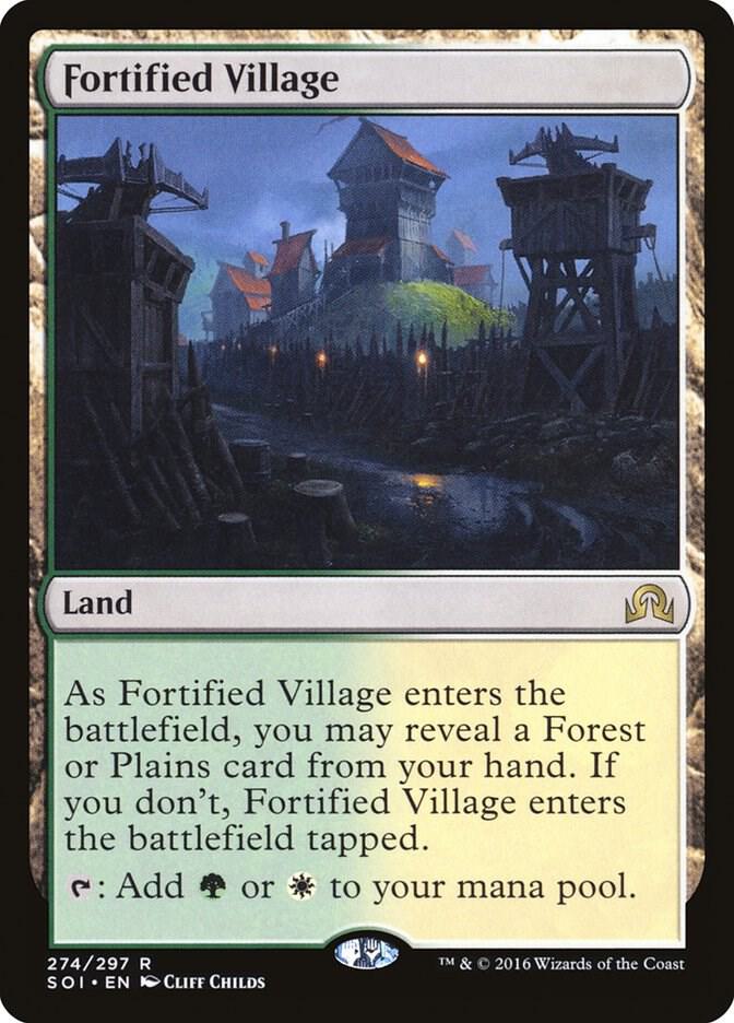 Fortified Village - Rare - 274/297