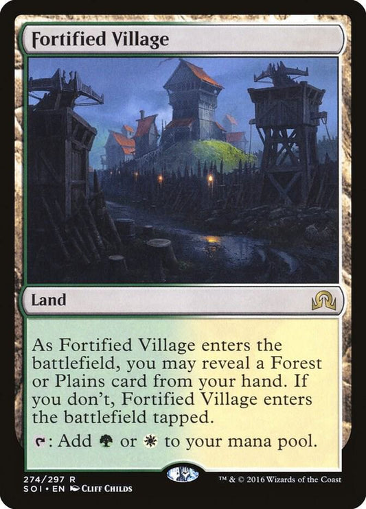 Fortified Village - Rare - 274/297