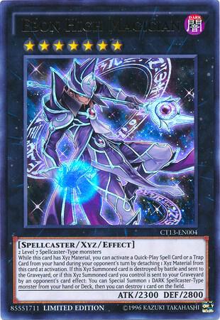 Ebon High Magician - Ultra Rare - Limited Edition - CT13-EN004