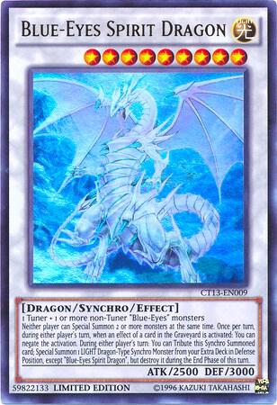 Blue-Eyes Spirit Dragon - Ultra Rare - Limited Edition - CT13-EN009