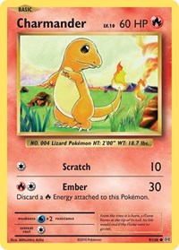 Charmander - Reverse Holofoil - 9/108