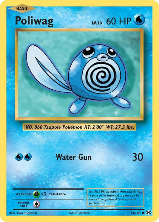 Poliwag - Common - Reverse Foil - EVO EN - 23/108