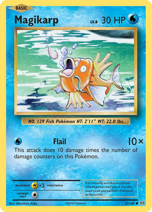 Magikarp - Common - Reverse Foil - EVO EN - 33/108