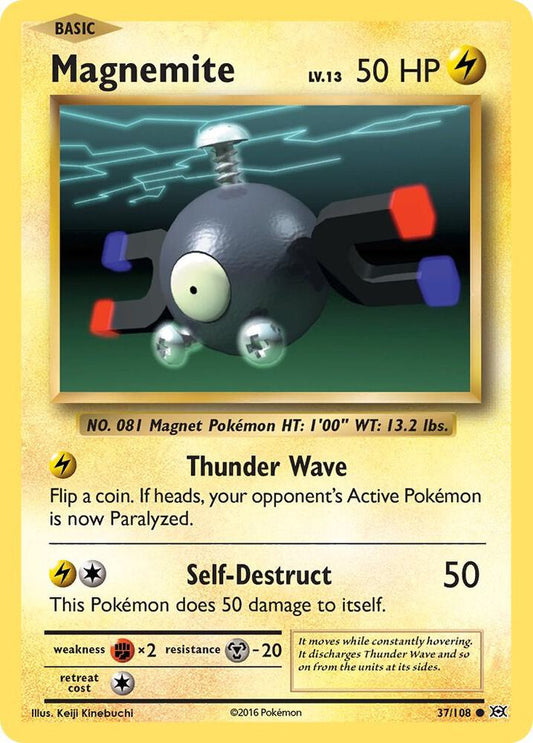 Magnemite - Common - Reverse Foil - EVO EN - 37/108