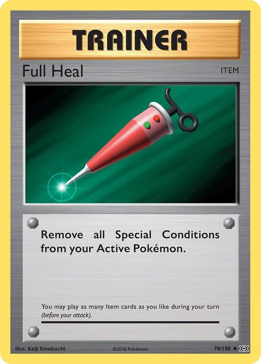 Full Heal - Uncommon - Reverse Foil - EVO EN - 78/108