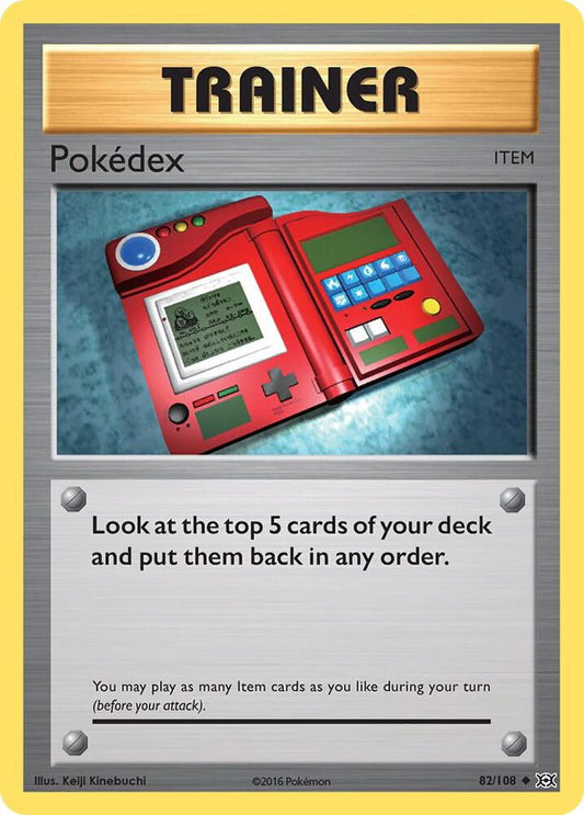 Pokedex - Uncommon - Reverse Foil - EVO EN - 82/108