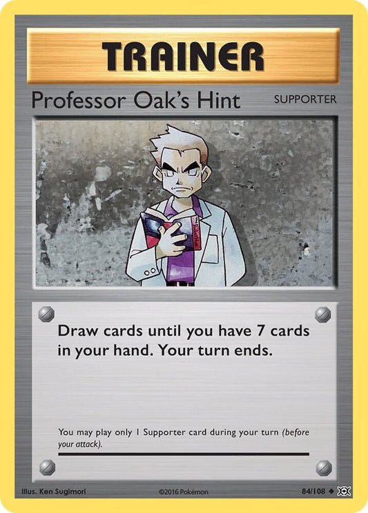 Professor Oak's Hint - Uncommon - Reverse Foil - EVO EN - 84/108